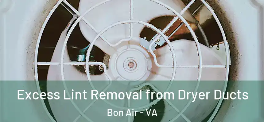 Excess Lint Removal from Dryer Ducts Bon Air - VA
